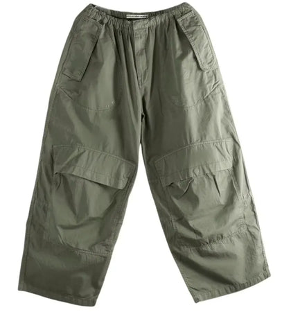 Alexander Wang Articulated Pockets Mid-Rise Cargo Pant Washed Army Green - authentic Alexander Wang product