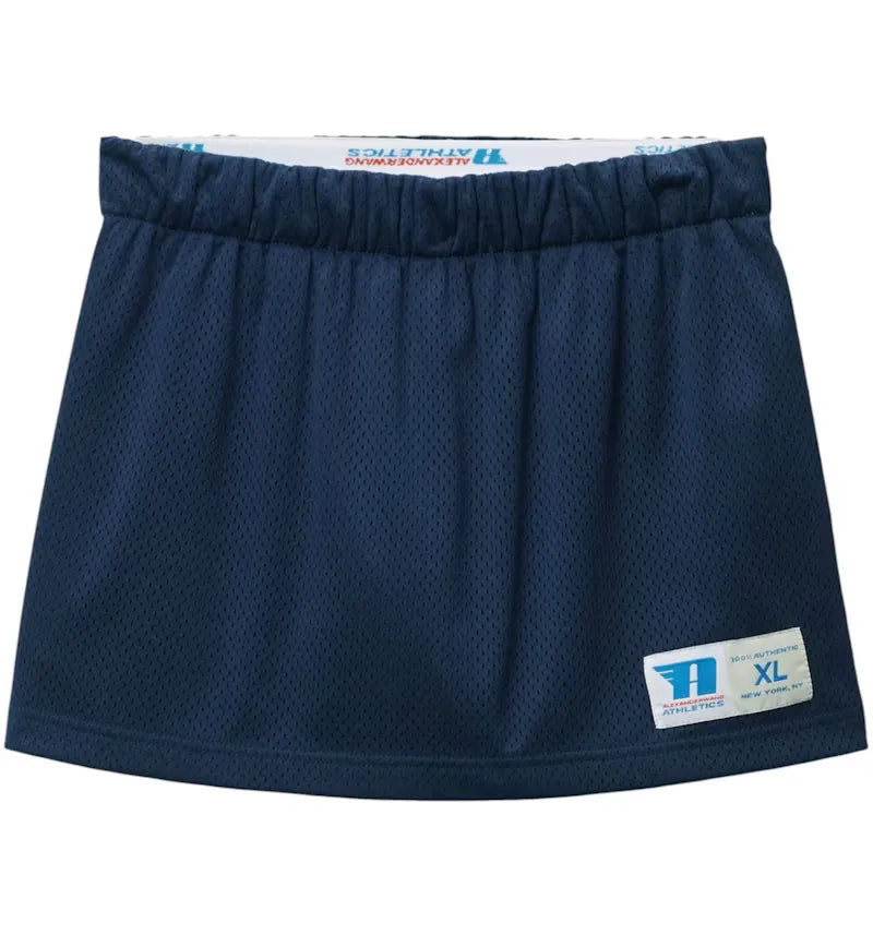 Alexander Wang Athletic Mini Skort Navy - vue 360