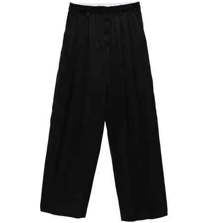 Alexander Wang Turned Down Elastic Waistband Trousers Black - authentic Alexander Wang product