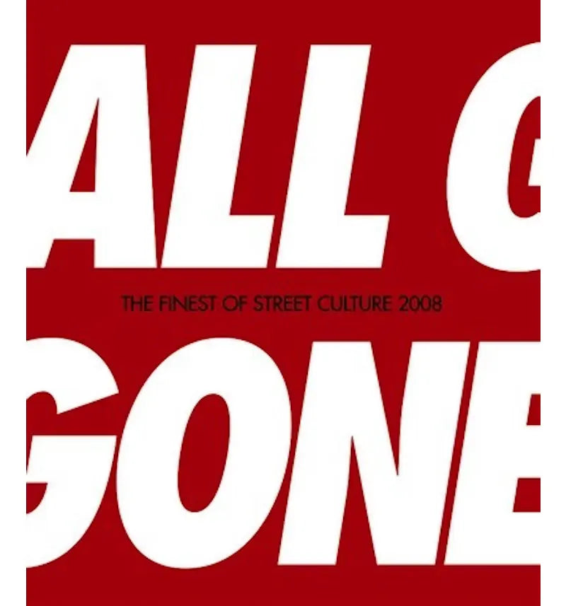 All Gone 2008 Book Red - vue 360
