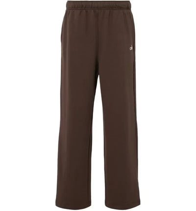 Alo Yoga Accolade Cotton-Blend Jersey Sweatpants Espresso