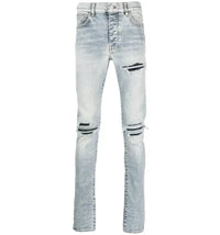 AMIRI MX1 Distressed Jeans Stone Indigo