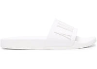 AMIRI Pool Slide Debossed White White