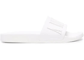 AMIRI Pool Slide Debossed White White