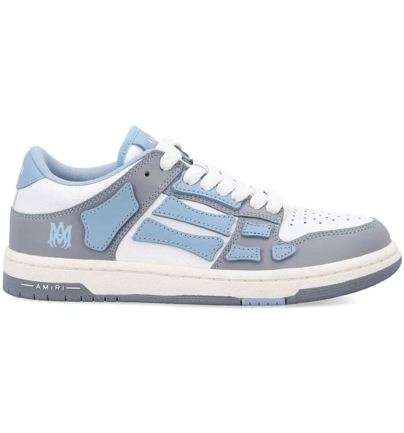 AMIRI Skel Top Low Varsity Ocean Sky (Women's) - vue 360