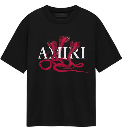 AMIRI Snake Tee Black/Red - authentic AMIRI product