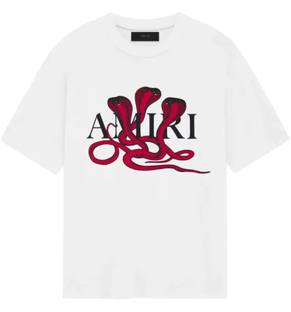 AMIRI Snake Tee White/Red - authentic AMIRI product