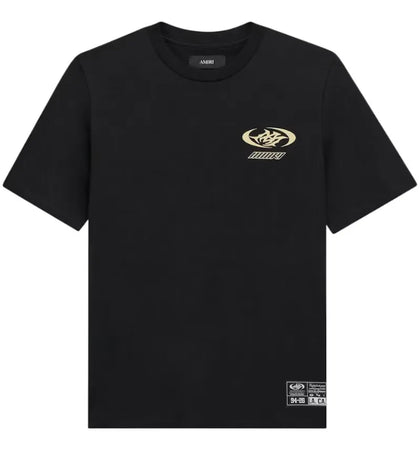 AMIRI Sporty Lj Reg T-shirt Black - authentic AMIRI apparel