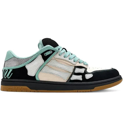 AMIRI XL Skel Top Low Black Blue Gum - authentic AMIRI sneakers