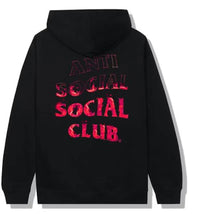 Anti Social Social Club A Fire Inside Hoodie Black/Pink Flame