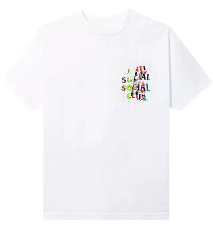 Anti Social Social Club Madness Tee White - authentic Anti Social Social Club product