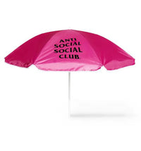 Anti Social Social Club Shaded Me Beach Umbrella Pink