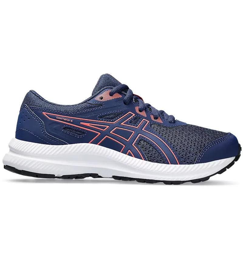 ASICS Contend 8 Blue Expanse Blue Expanse (GS) - vue 360