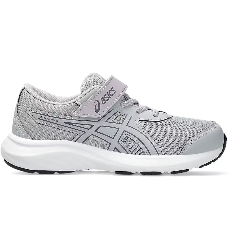 ASICS Contend 9 Piedmont Grey Dusk Violet (PS) - vue 360