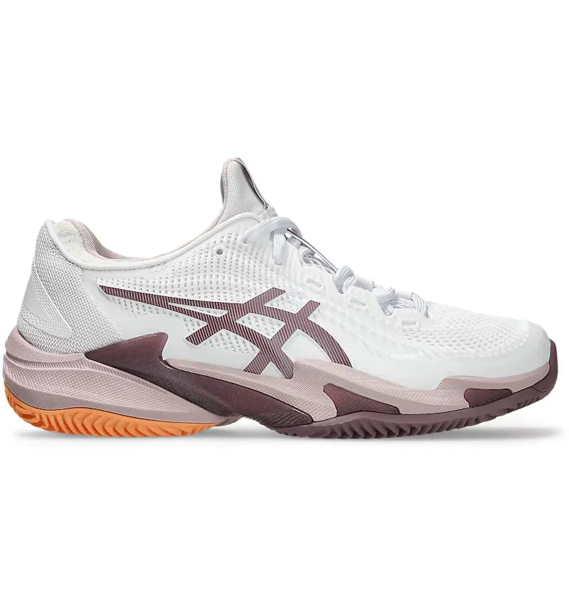 ASICS Court FF 3 Clay White Watershed Rose (Women's) - vue 360