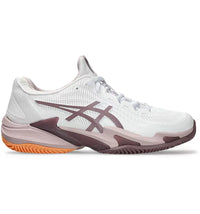 ASICS Court FF 3 Clay White Watershed Rose (Women's)