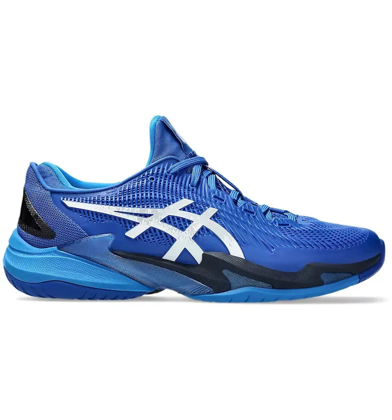 ASICS Court FF 3 Novak Tuna Blue Pure Silver - vue 360