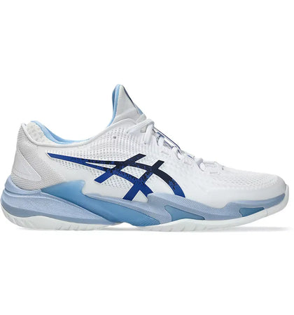 ASICS Court FF 3 Novak White Tuna Blue - authentic ASICS sneakers