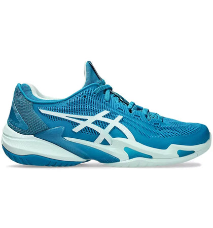 ASICS Court FF 3 Teal Blue White (Women's) - authentic ASICS sneakers