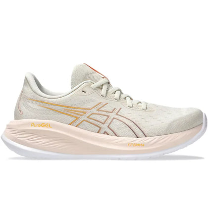 ASICS Gel-Cumulus 26 Oatmeal Dusty Mauve (Women's) - authentic ASICS sneakers