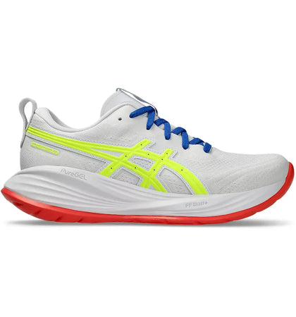 ASICS Gel-Cumulus 27 Atc White Safety Yellow (Women's) - authentic ASICS sneakers