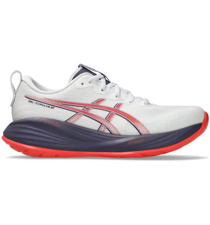 ASICS Gel-Cumulus 27 White Greyish Purple (Women's) - authentic ASICS sneakers