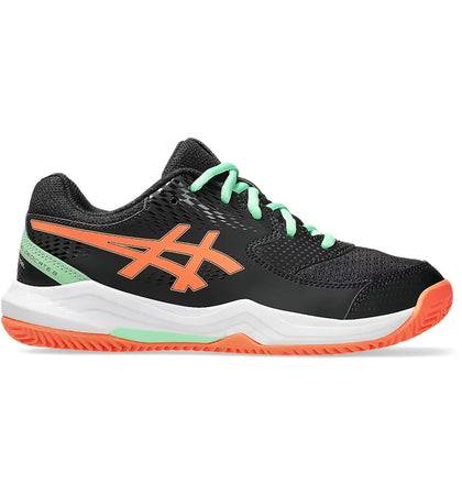 ASICS Gel-Dedicate 8 Padel Black Vivid Coral (GS) - authentic ASICS sneakers