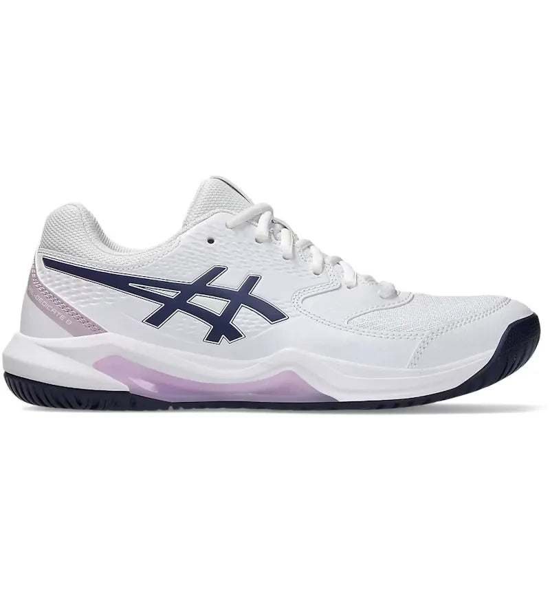 ASICS Gel-Dedicate 8 White Indigo Fog (Damen) - vue 360