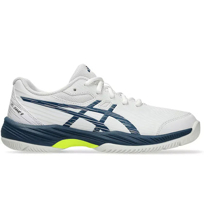 ASICS Gel-Game 9 White Mako Blue (GS) - authentic ASICS sneakers