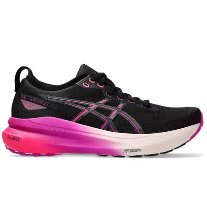 ASICS Gel-Kayano 31 Black Bold Magenta (Women's) - authentic ASICS sneakers