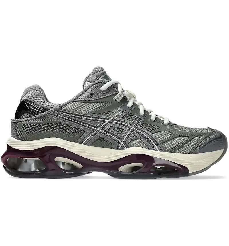 ASICS Gel-Kinetic 2.0 Lichen Green Beniimo Purple - vue 360