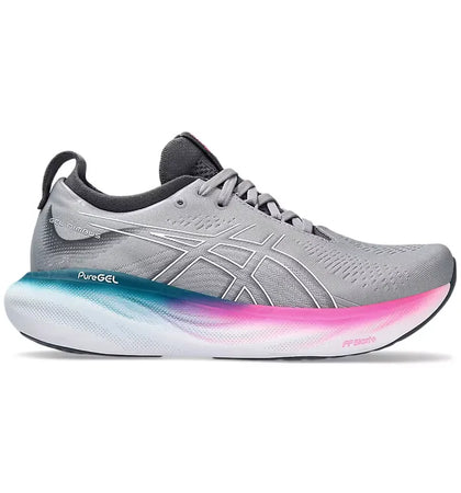 ASICS Gel-Nimbus 25 Sheet Rock White Pink (Women's) - authentic ASICS sneakers