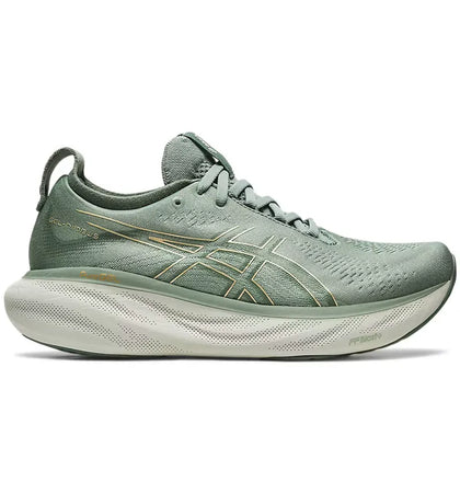 ASICS Gel-Nimbus 25 Slate Grey Champagne (Women's) - authentic ASICS sneakers