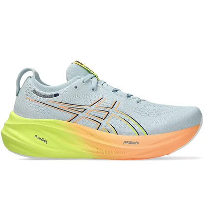 ASICS Gel-Nimbus 26 Paris Cool Grey Safety Yellow (Women's) - authentic ASICS sneakers