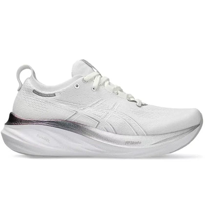 ASICS Gel-Nimbus 26 Platinum Real White Pure Silver (Women's) - authentic ASICS sneakers