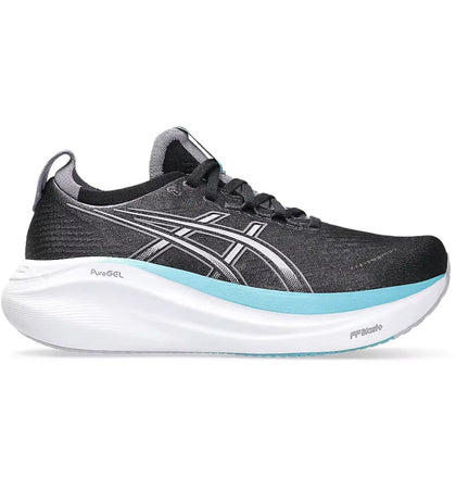 ASICS Gel-Nimbus 27 Black Dusk Violet (Women's) - authentic ASICS sneakers