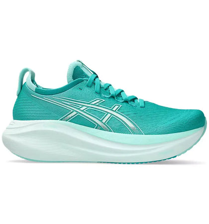ASICS Gel-Nimbus 27 Wave Teal Illuminate Mint (Women's) - authentic ASICS sneakers