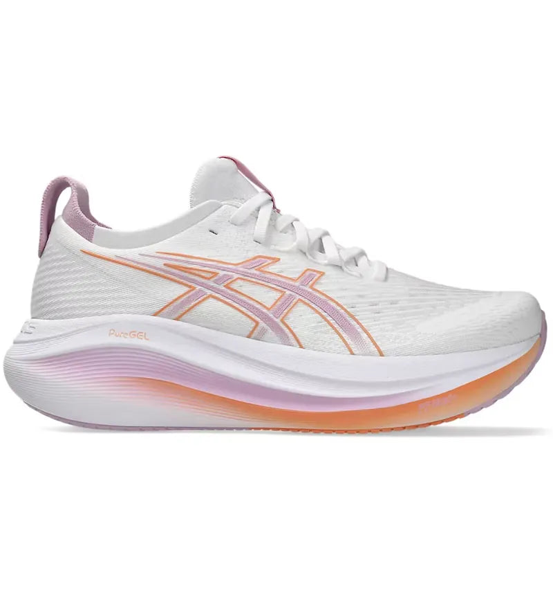 ASICS Gel-Nimbus 27 White Light Ube (Women's) - vue 360