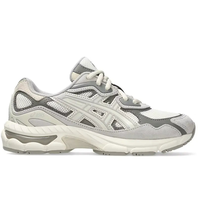 ASICS Gel-NYC Cream Oyster Grey (GS) - vue 360