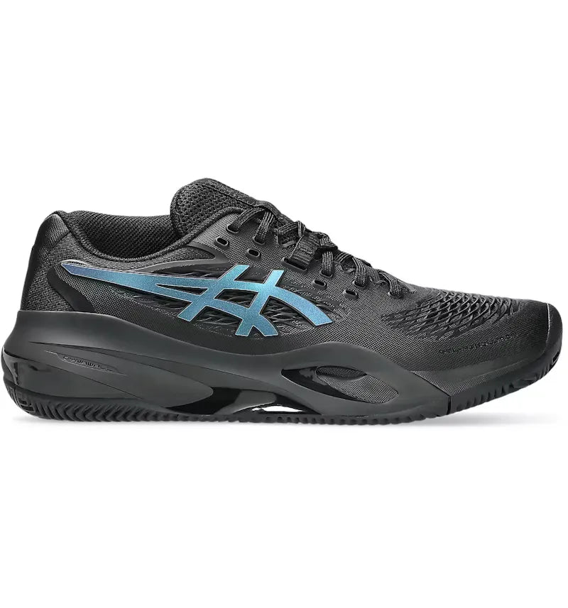 ASICS Gel-Resolution X Clay Night Energy Black Prism Blue - vue 360