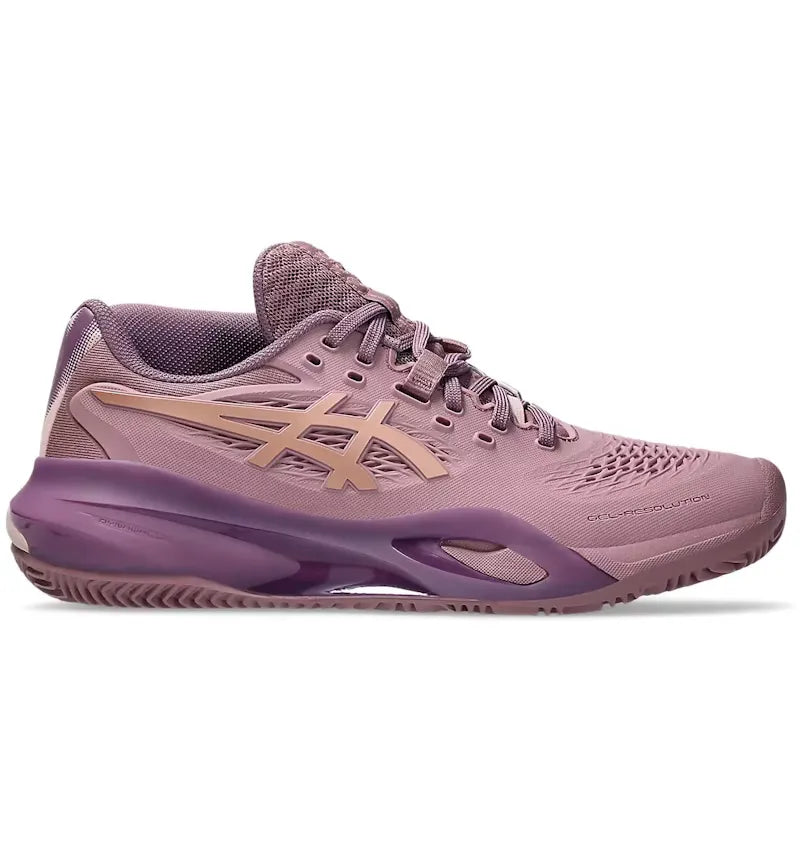 ASICS Gel-Resolution X Padel Purple Oxide Rose Gold (Women's) - vue 360