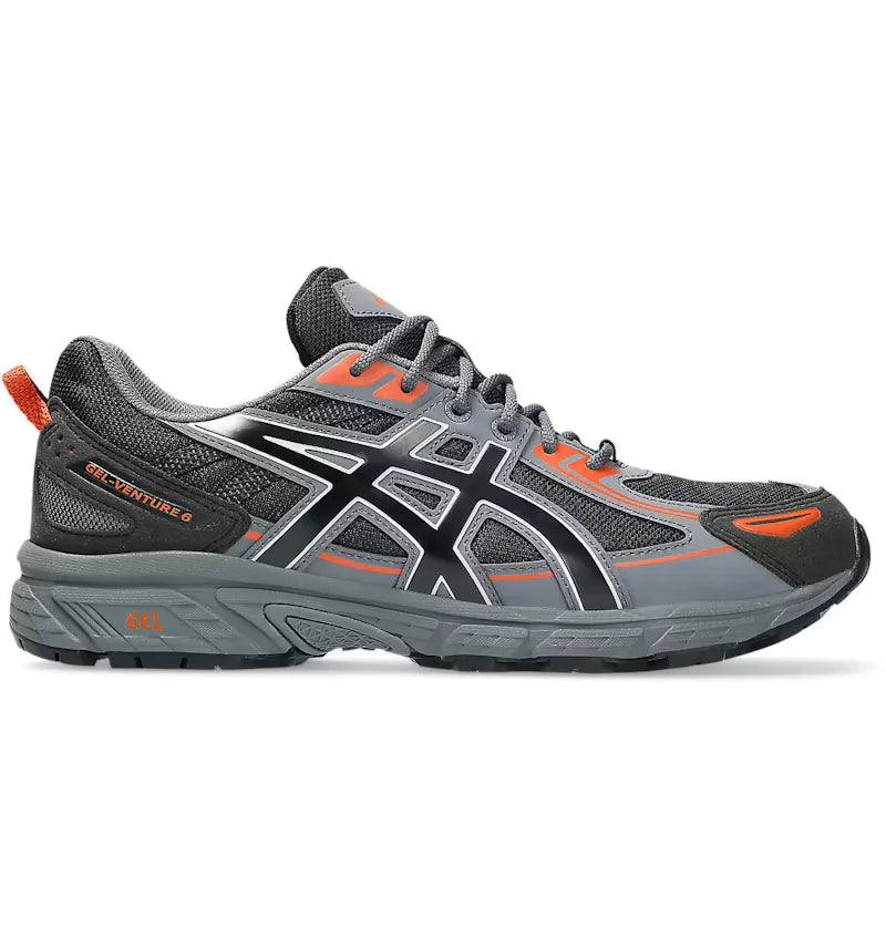ASICS Gel-Venture 6 Black Orange Mantle - vue 360