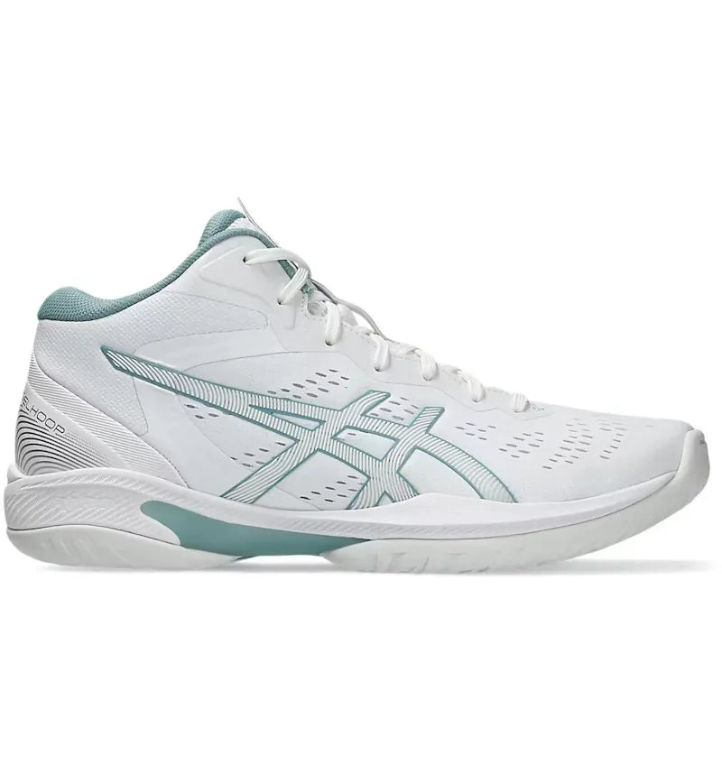 ASICS Gelhoop V16 White Light Steel - vue 360