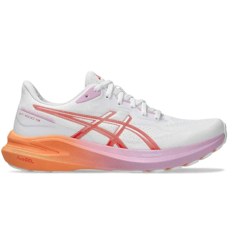 ASICS GT-1000 13 White Coral Reef (Women's) - vue 360