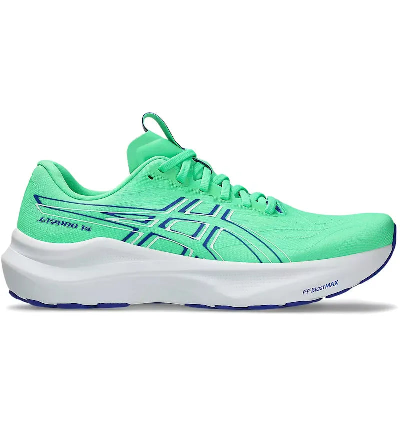 ASICS GT-2000 14 Vital Green Cobalt Burst - vue 360
