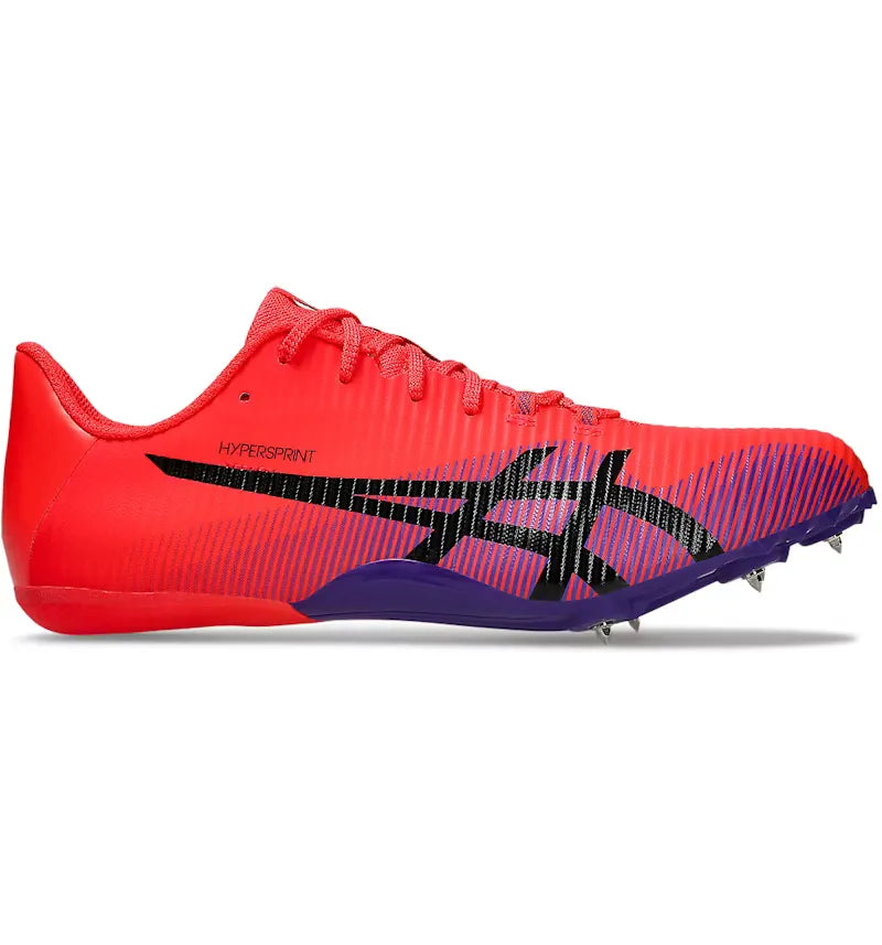 ASICS Hypersprint 8 Flash Red Black - vue 360