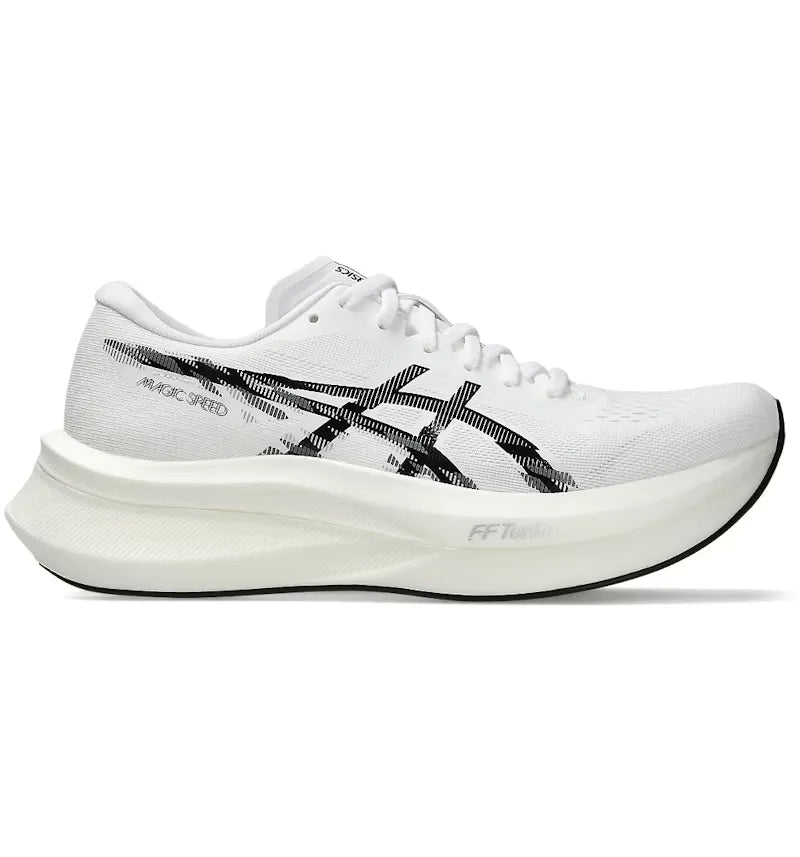 ASICS Magic Speed 4 White Black (Women's) - vue 360