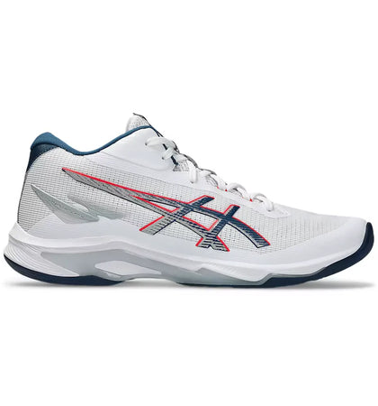 ASICS Netburner Ballistic FF MT 4 White Mako Blue - authentic ASICS sneakers