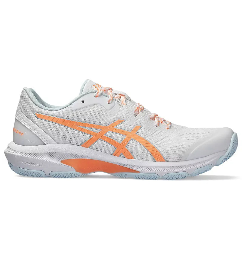 ASICS Netburner Shield FF White Cool Grey (Women's) - vue 360