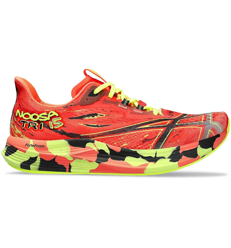 ASICS Noosa Tri 15 Sunrise Red Black - vue 360